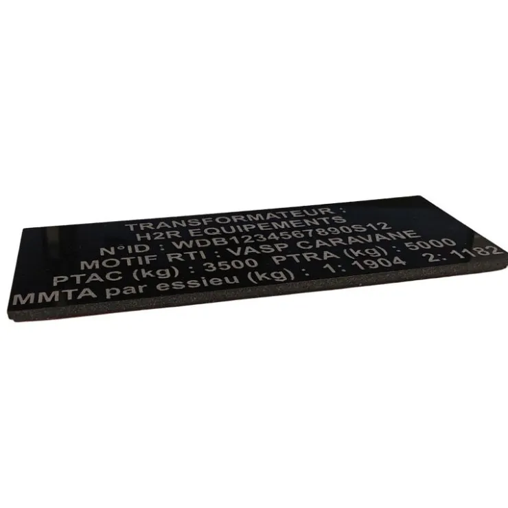 Discount H2R Plaque de transformation VASP | Acrylique