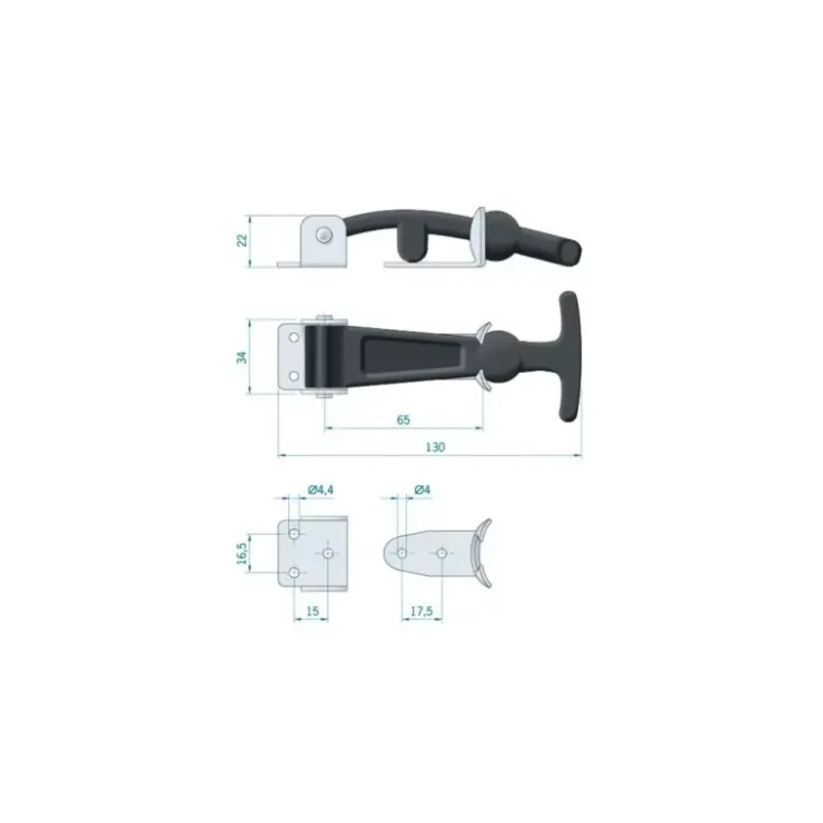 Hot Plastimo Attache-capot caoutchouc