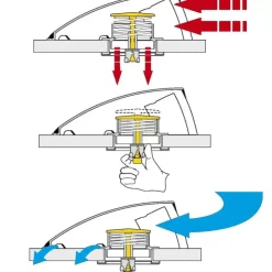 Plastimo Boite dorade profilée