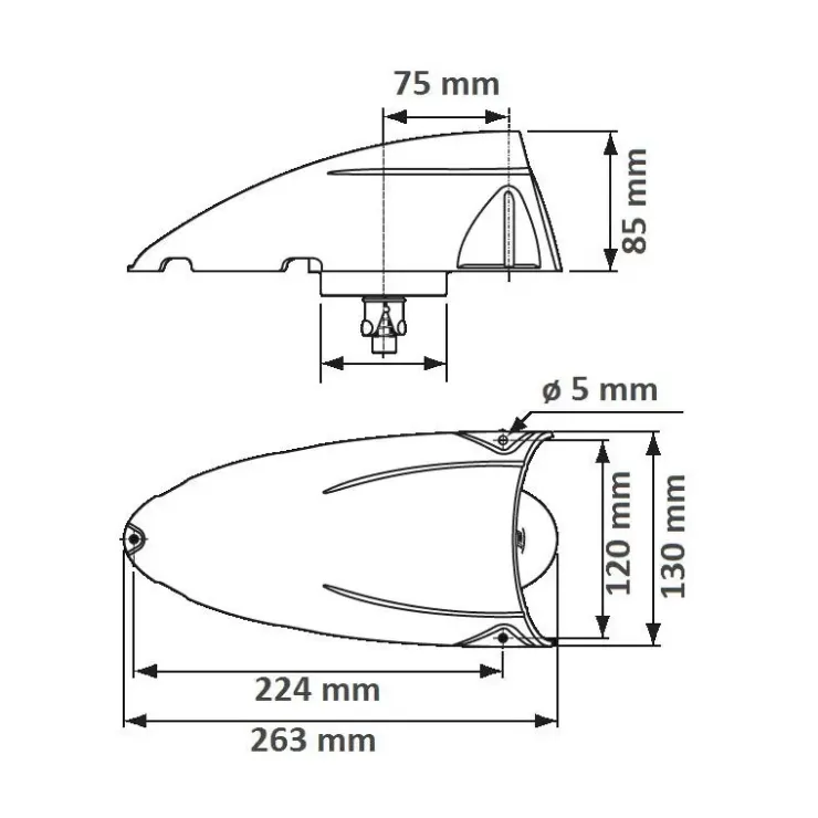 Plastimo Boite dorade profilée