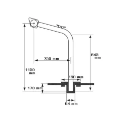 Hot Plastimo Bossoirs pivotants 160 kg