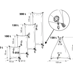 Clearance Plastimo Chambre 100 L pour reservoir souple
