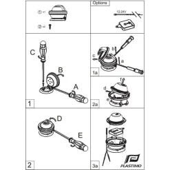 Outlet Plastimo Compas Offshore 55 Kayak