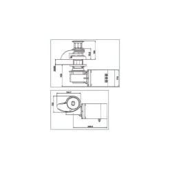New Plastimo Guindeau Inox 12 V | 1500 W - 10 mm