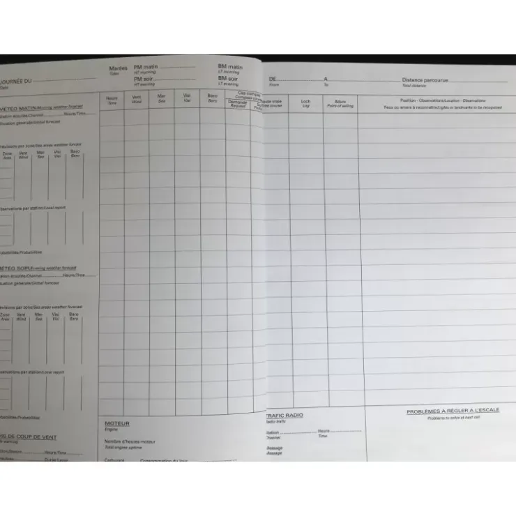 Plastimo Journal de bord