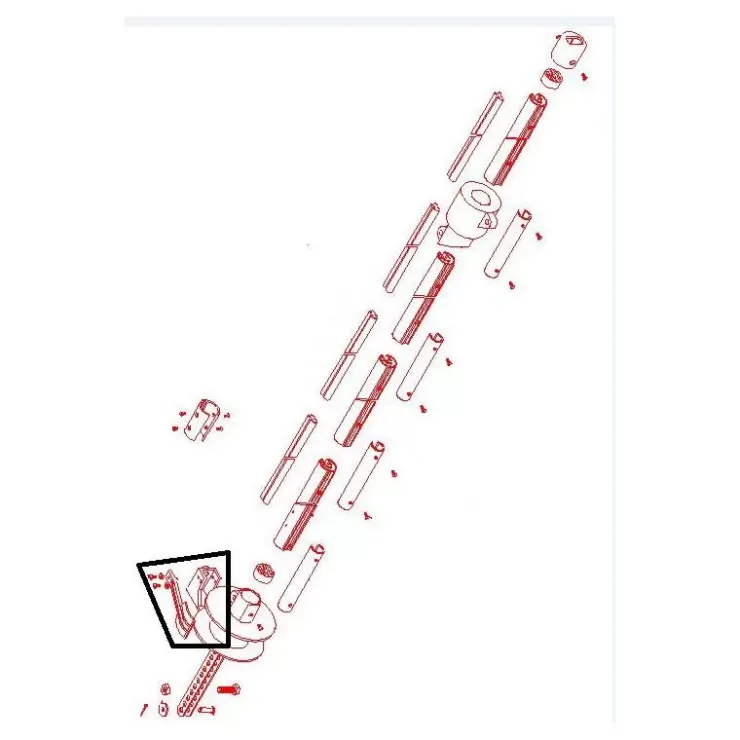 New Plastimo Kit guide drosse + tendeur 406
