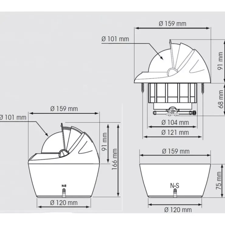 Hot Plastimo Offshore 115 - Rose conique