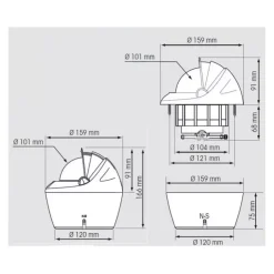 Hot Plastimo Offshore 115 - Rose plate