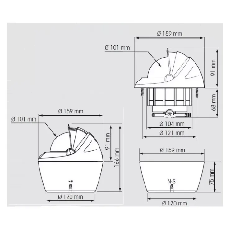 Hot Plastimo Offshore 115 - Rose plate