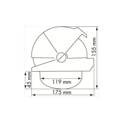Best Plastimo Offshore 135 - Rose plate