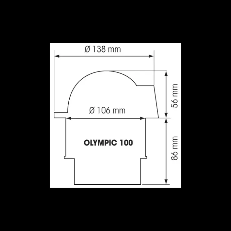 Online Plastimo Olympic 100 - Rose plate