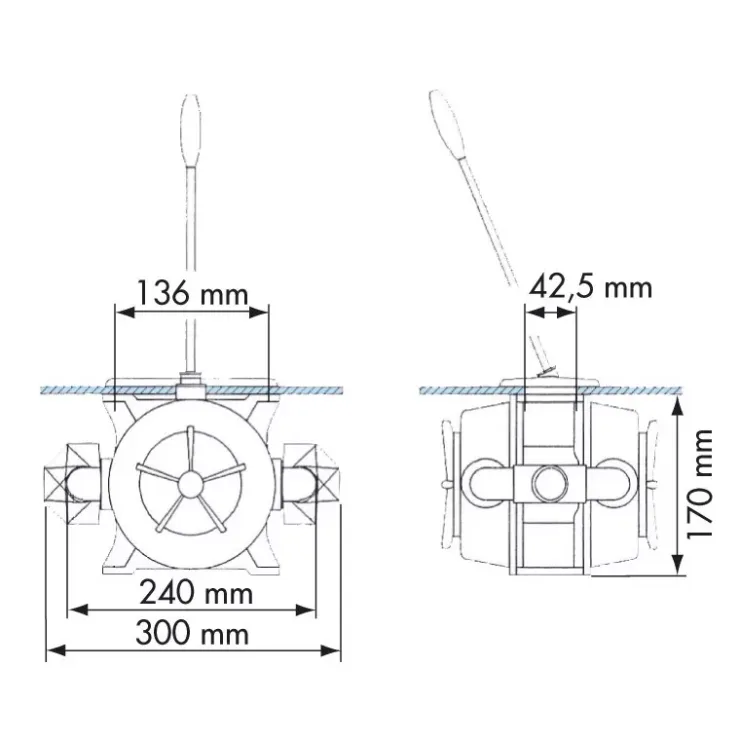 Best Plastimo Pompe de cale double effet