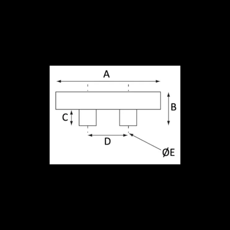 Plastimo Taquet d'écoute 150 mm