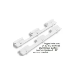 New Plastimo Trappe d'accès nid d'abeille | grise