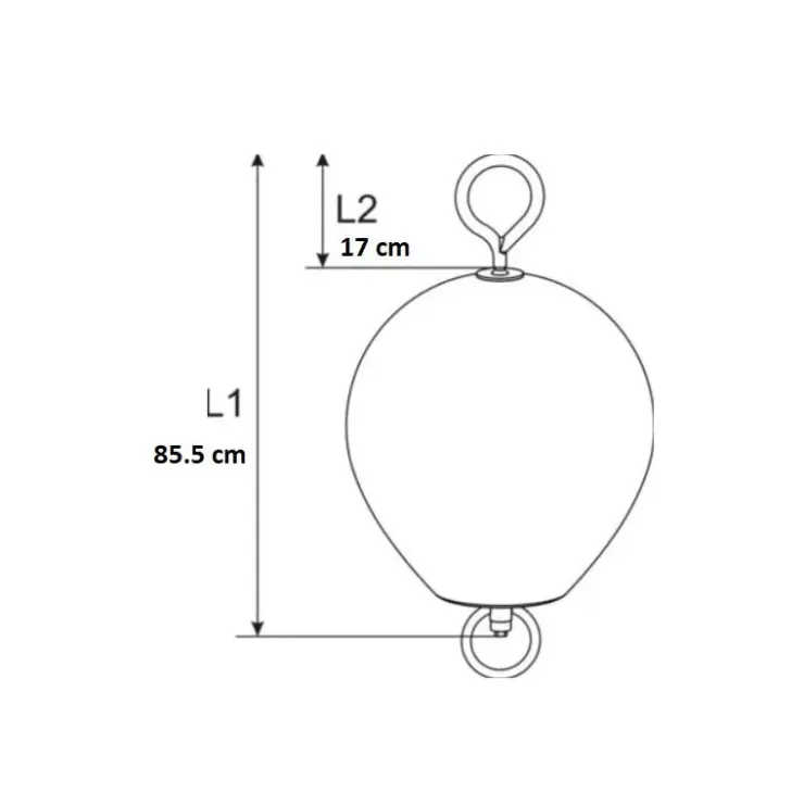 Discount Polyform AS Bouée de mouillage à tige | ø 540 mm