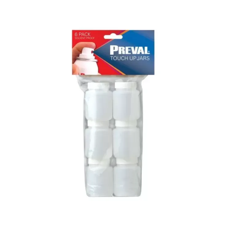 Outlet PREVAL Pack de 6 godets en plastique