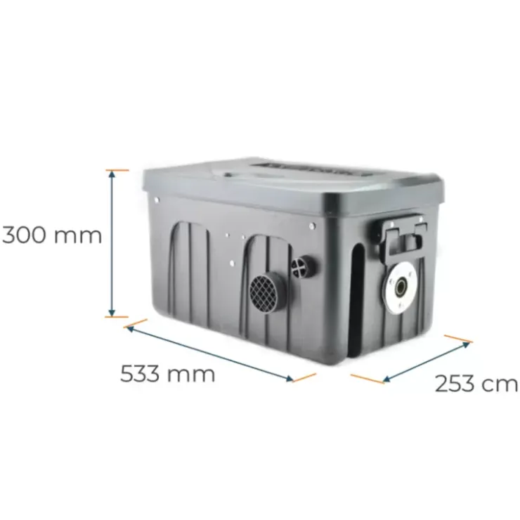 Outlet Pundmann Chauffage stationnaire mobile | Réservoir 5L + AGM
