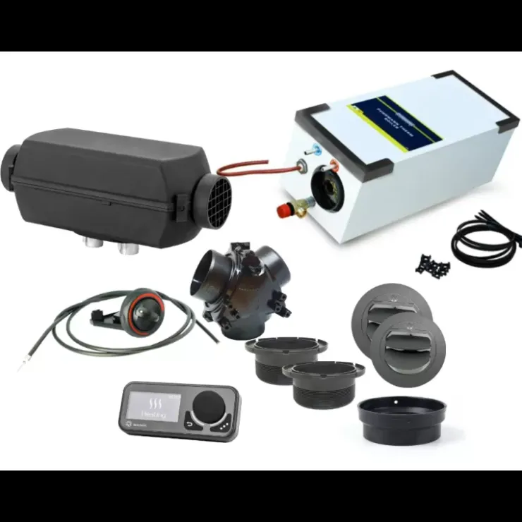 Outlet Autoterm - Pundman PUNDMANN Kit chauffe-eau & chauffage 6L / AIR 4D