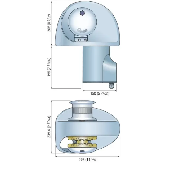 Sale Quick Guindeau Eagle 12 V | 700 W - Avec Poupée