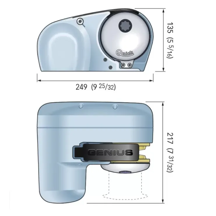 Discount Quick Guindeau Genius GP2 12 V | 800 W - 8 mm
