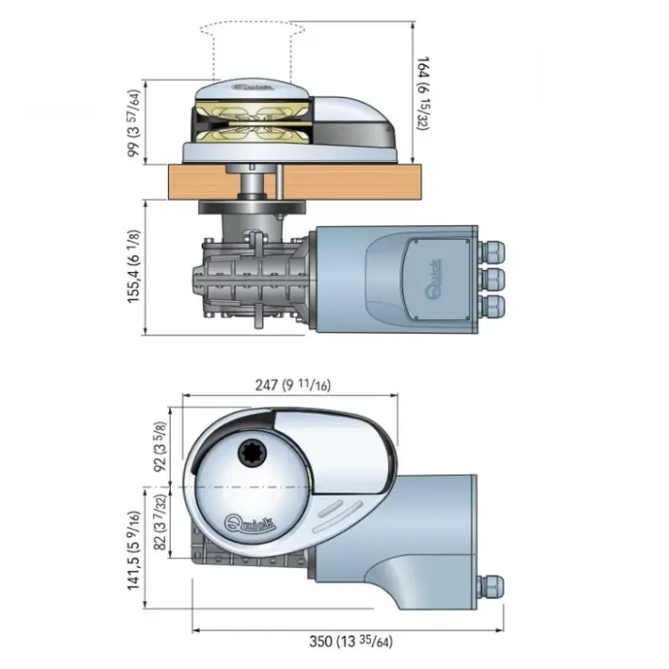 New Quick Guindeau Prince DP3 12 V | 1000 W
