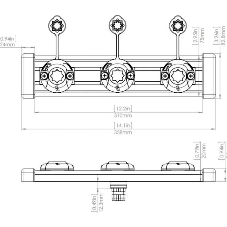 Best RAILBLAZA Trackport Dash 350