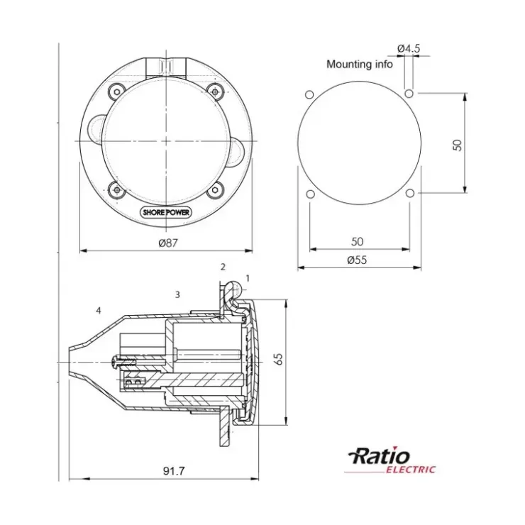 Discount RATIO Electric RATIO MP16-10-K