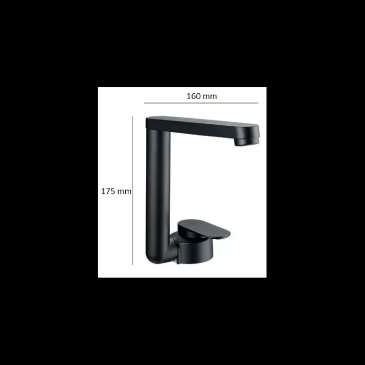 Discount REICH Water Solutions REICH Twister Noir mat