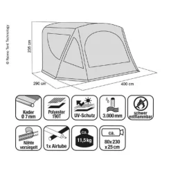 Online Reimo Tent Technology REIMO Adria Action Air 361