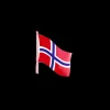 Hot Reimo Autocollant drapeau Norvège