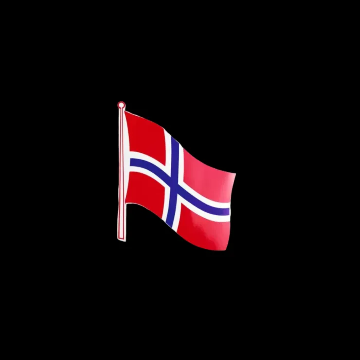 Hot Reimo Autocollant drapeau Norvège