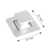 Reimo Bouton poussoir avec verrou