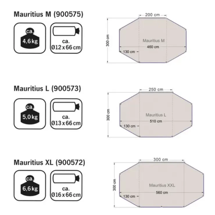 Clearance Reimo Tent Technology REIMO Mauritius XL
