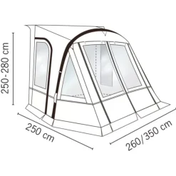 Clearance Reimo Tent Technology REIMO One Beam Air High