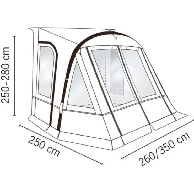 Clearance Reimo Tent Technology REIMO One Beam Air High