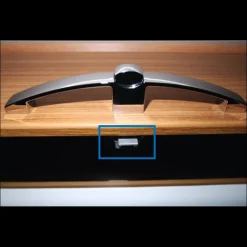 Clearance Carbest REIMO Serrure pour poignée à bouton poussoir chromé
