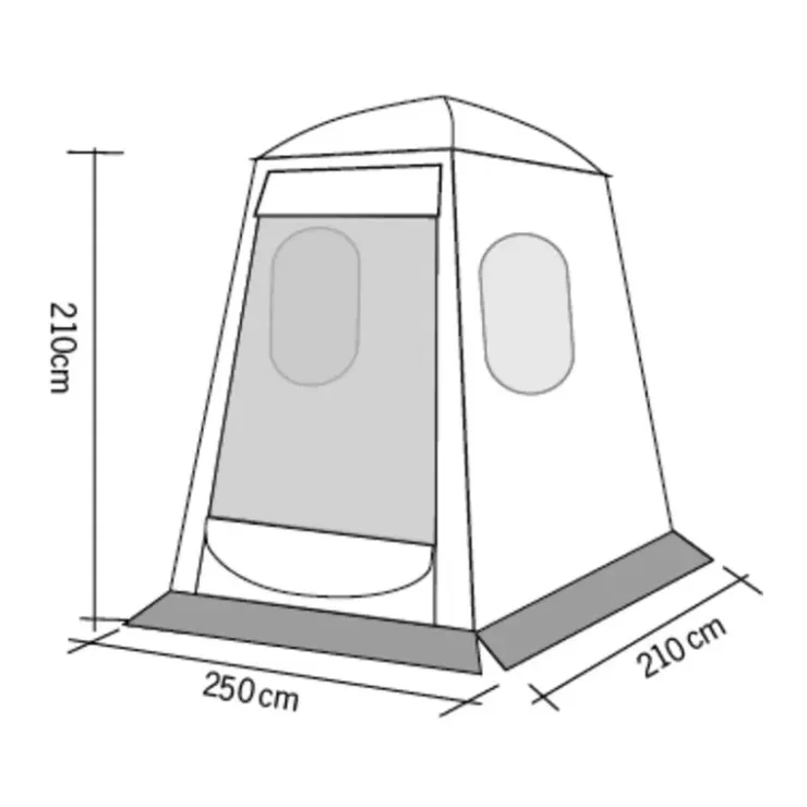 Clearance Reimo Tent Technology REIMO TENT Upgrade Dome Premium double porte | VW T5 / T6 / T6.1
