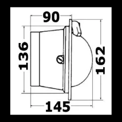 Online Riviera Compas Polare 4'' verticale
