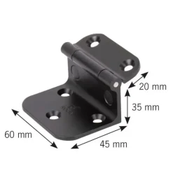 Sale ROCA Charnière aluminium à angle