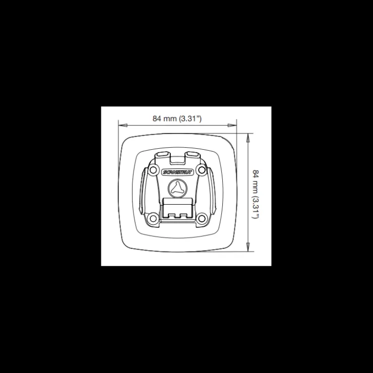 Hot Scanstrut Rokk Mini base autocollant RLS-404