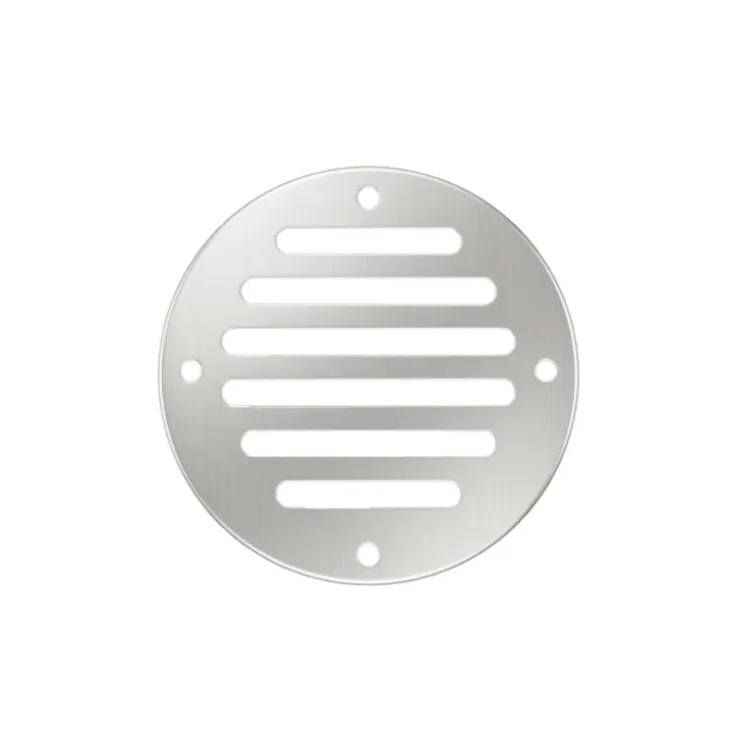 Hot Seaworld Grille d'aération inox ronde 10 cm² | ø 83 mm
