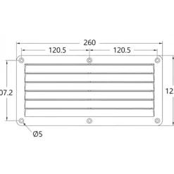 Clearance Seaworld Prise d'air nylon 135 cm² | 125 x 260 mm