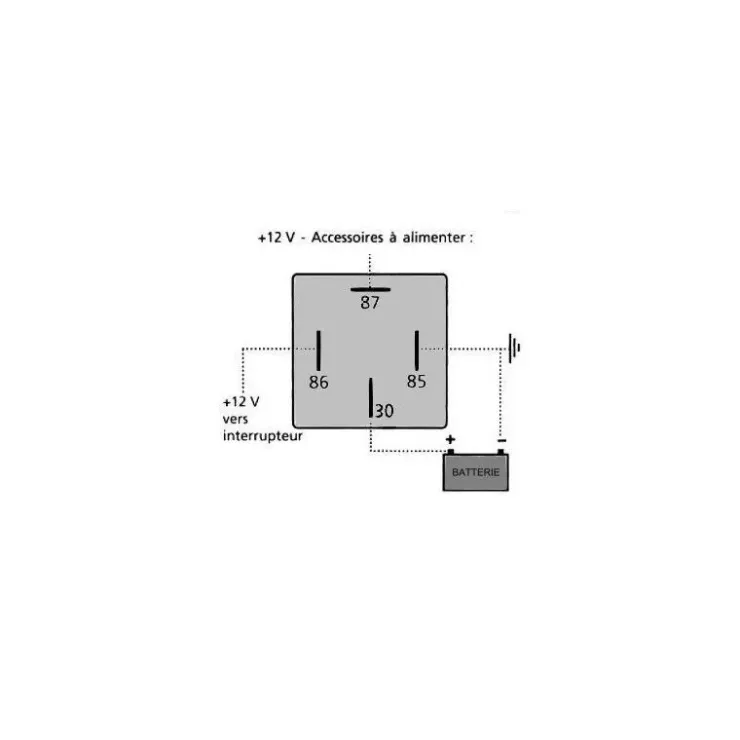 Online Shori Relais 12 V - 40 A