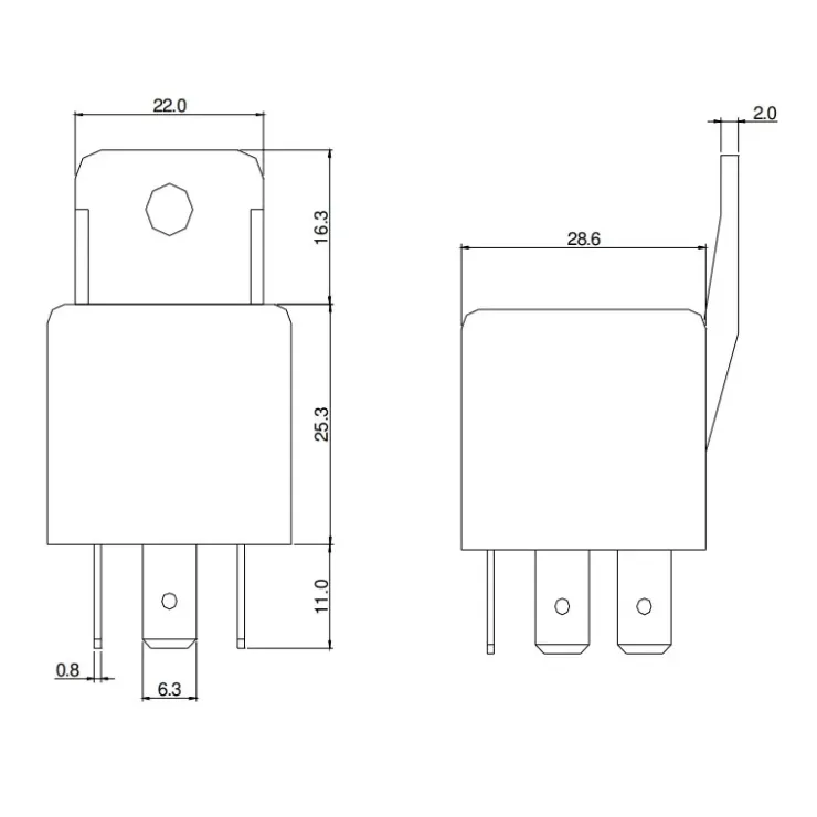 Shori Relais 24 V - 40 A