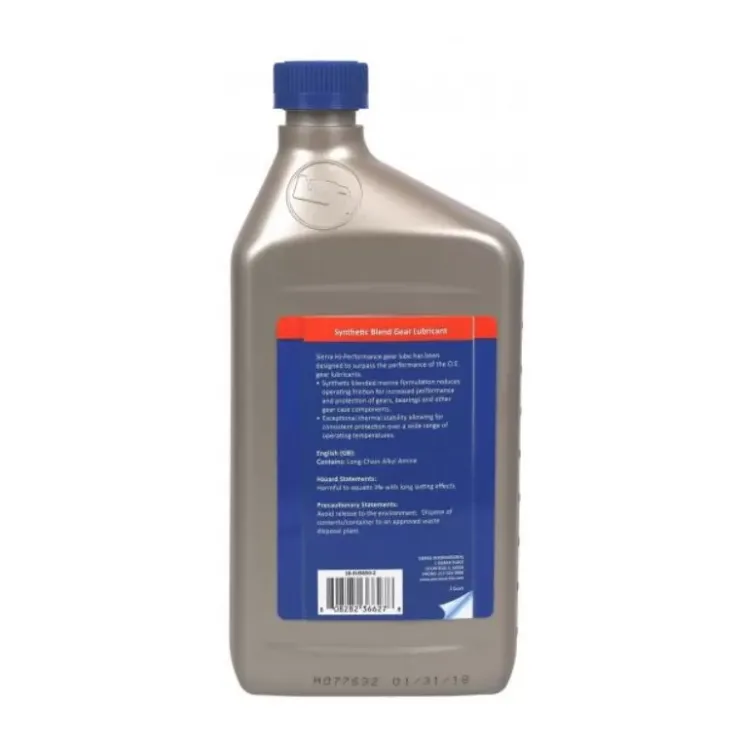 Clearance Sierra Huile d’embase synthétique