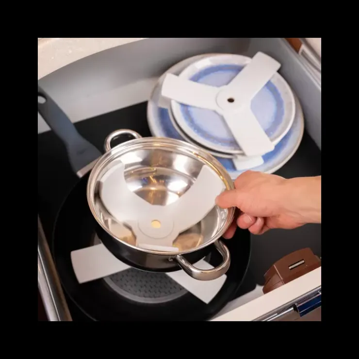 Discount SILWY Adaptateurs magnétiques vaisselle