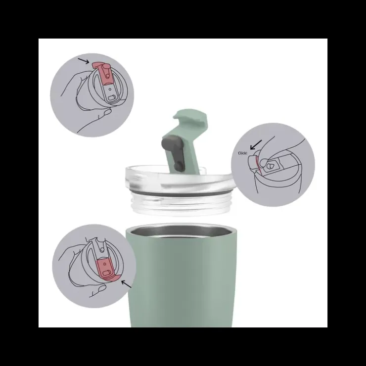 Sale SILWY Mug Thermo Magnétique Midnight