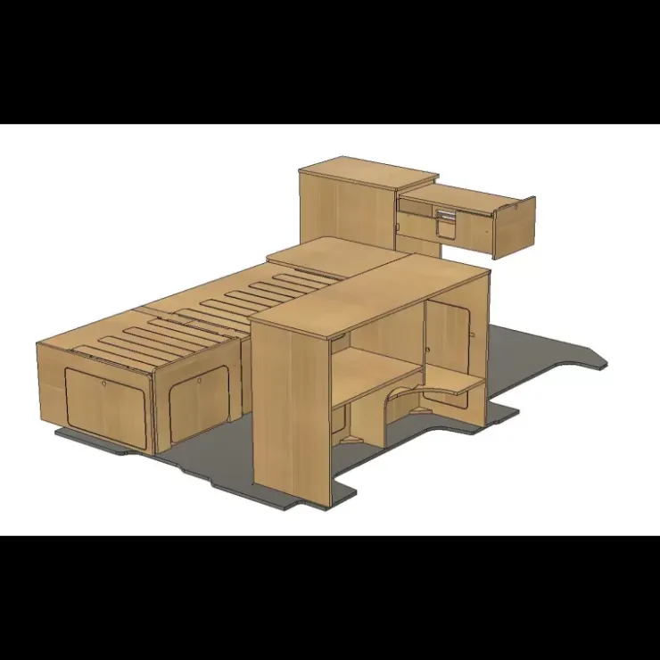 Simple Vans Kit meuble Drifter | VW T5/T6