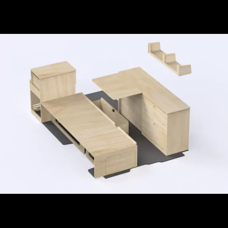 New Simple Vans Kit meuble Nomad | VW T5 T6