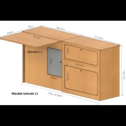 Outlet Simple Vans Kit meuble Roamer | Universel
